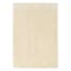 (C152) Solid Ivory Shag Area Rug, 5x7