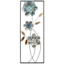 Metal Floral Frame Wall Art, 24x12