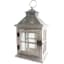 Iron Wood Lantern, 12"
