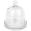 Clear Glass Cloche Tray, 12"
