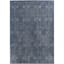 (A426) Clearwater Navy Blue & Ivory Medallion Area Rug, 8x10