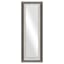 Black & Grey Leaner Mirror, 17x53