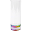 Clear with Rainbow Finish Acrylic Highball Glass, 24oz