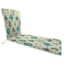 Paso Turquoise Outdoor Basic Chaise Lounge Cushion