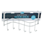 Over the Door Hook Rack, Silver