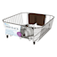 Brown Metal Dish Rack