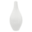 White Ceramic Vase, 11"
