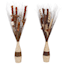 Dried Natural Buri Bundle, 40", Assorted Styles
