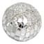 Tile & Crackled Mosaic Glass Sphere, 4"