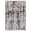 (A456) Raymond Ivory & Grey Dense Ultra Soft Accent Rug, 3x5