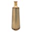 Gold Metal Vase, 24"
