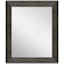 Janet Brown & Black Rectangle Wall Mirror, 16x20