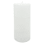 White Mystic Birchwood Scented Pillar Candle, 3x6