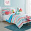 Tiny Dreamers Colorful Striped Comforter, Full/Queen