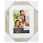 8x10 Matted to 5x7 Linear Profile Double Mat Portrait Wall Frame
