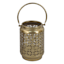 Gold Metal Punch Lantern, 6"