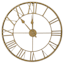 Brass Metal Round Wall Clock, 24"