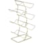 6-Bottle Offset Nickel Wine Rack