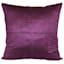 Purple Heavy Suede Throw Pillow, 24"