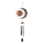 Found & Fable Sun & Moon Metal Wind Chime, 35"