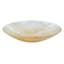 Amber Luster Swirl Textured Serving Bowl, Medium