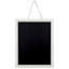Whitewashed Framed Hanging Chalkboard, 24"