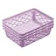 3-Pack Purple Brickor Storage Trays, Small