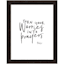 Glass Framed Turn Your Worries Into Prayers Wall Sign, 8x10