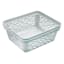 2-Pack Grey Brickor Stacking Basket, Small