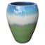 Arcadia Tricolor Urn Ceramic Outdoor Planter, Small