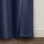 2-Pack Navy Blackout Grommet Curtain Panels, 95"