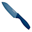 6-Piece Blue Soft Touch Non-Stick Knife & Sheath Set