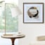 Crosby St. Glass Framed Through Dimensions Foiled Wall Art, 17"