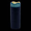 Honeybloom Dark Blue Wax LED Pillar Candle with 6 Hour Timer, 3x8