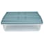 Hefty Smoke Blue Hi-Rise Storage Bin, 38l