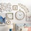 Don't Worry Bee Happy Round Wall Clock, 12"