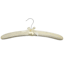 6-Piece Satin Hanger, Ivory