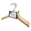 Tiny Dreamers 5-Piece Wooden Clothes Hanger, Natural