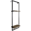 10X32 Metal/Wood Ledge Shelf