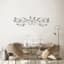 Metal & Wood Over The Door Wall Art, 43x12
