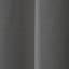 Charcoal Grey Thermal Room Darkening Grommet Curtain Panel, 84"