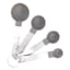 8-Piece Measuring Cup & Spoon Set, Grey
