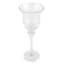 Stem Glass Clear Candle Holder, 12"