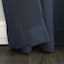 Madison Navy Pole Top Room Darkening Curtain Panel, 84"