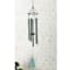 Green Metal Tube Tiered Wind Chime, 34"