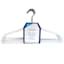 10-Piece Velvet Suit Hangers, Pearl White