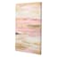 Pink & Gold Abstract Canvas Wall Art, 24x36