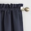 Madison Navy Pole Top Room Darkening Curtain Panel, 84"