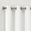 2-Pack Denver White Blackout Grommet Curtain Panels, 63"