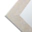 White & Gold Textured Rectangle Wall Mirror, 24x36